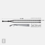 بند عینک ایگل سی مدل کُرد خطی صورتی-بنفش