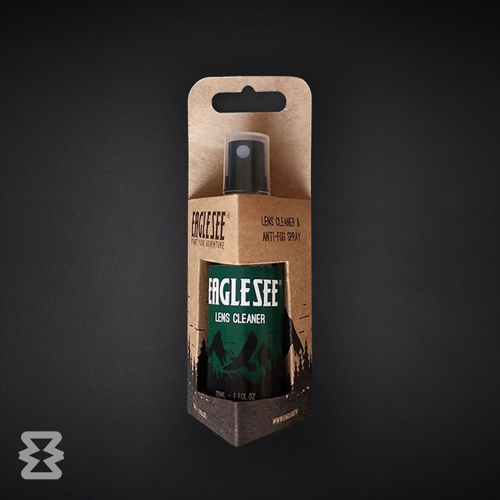 ست دستمال نانو و اسپری تمیزکننده و ضدبخار ایگل سی