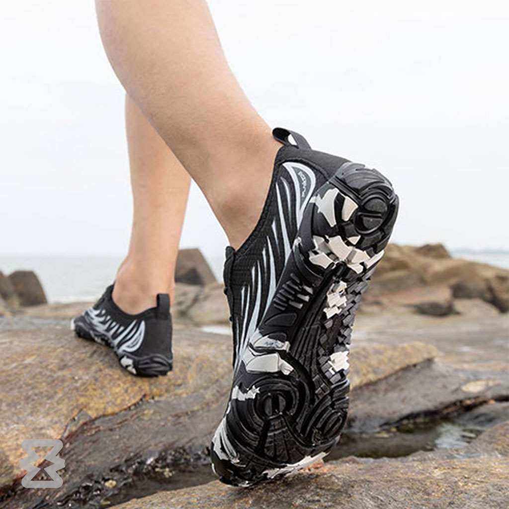 کفش آبی مردانه Plankzone مدل Deep Ocean رنگ سفید مشکی