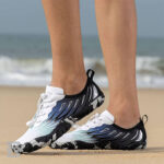 کفش آبی مردانه Plankzone مدل Deep Ocean رنگ سفید آبی