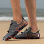 کفش آبی مردانه Plankzone مدل Atlas رنگ نارنجی مشکی