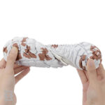 کفش آبی زنانه Plankzone مدل Reghez رنگ سفید قهوه ای