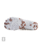 کفش آبی زنانه Plankzone مدل Reghez رنگ سفید قهوه ای