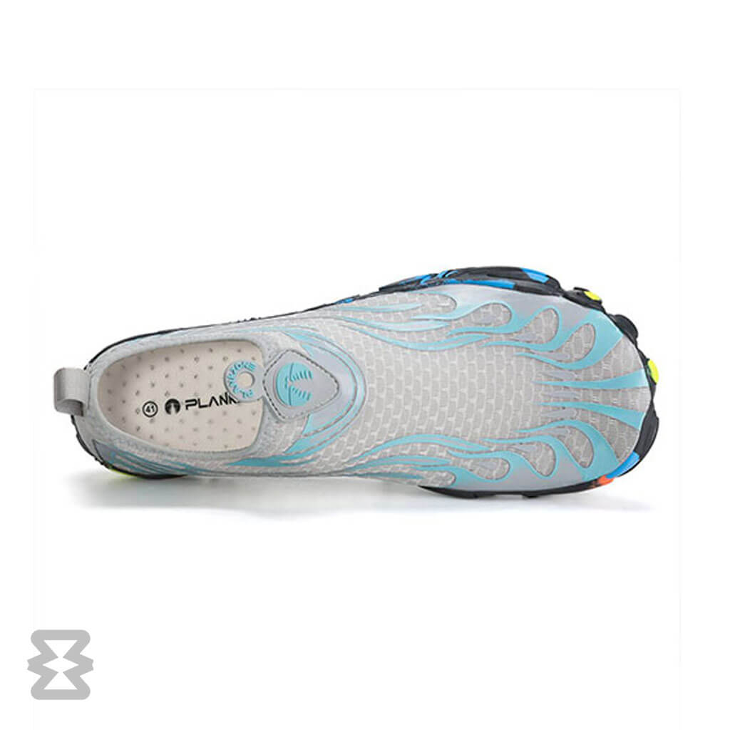 کفش آبی مردانه Plankzone مدل Leymar رنگ آبی طوسی
