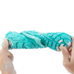 کفش آبی زنانه Plankzone مدل Leymar رنگ سفید آبی