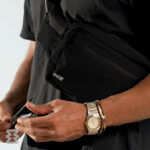 کیف کمری ایگل سی مدل Black Fanny Pack2 Small + Dust Bag