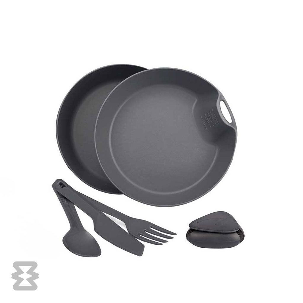 ست بشقاب 1 نفره لایف کمپ مدل 6 تکه کمبو کد 45818