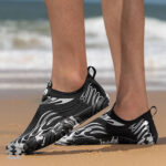 کفش آبی مردانه Plankzone مدل Leymar رنگ سفید مشکی