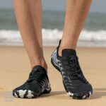 کفش آبی مردانه Plankzone مدل Atlas رنگ سفید مشکی