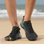 کفش آبی زنانه Plankzone مدل Atlas رنگ مشکی آبی