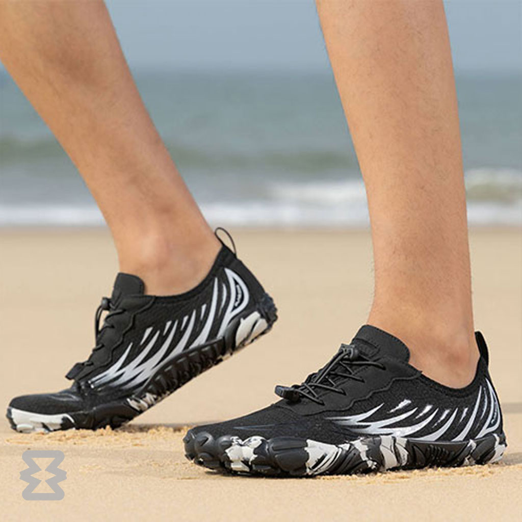 کفش آبی مردانه Plankzone مدل Deep Ocean رنگ سفید مشکی