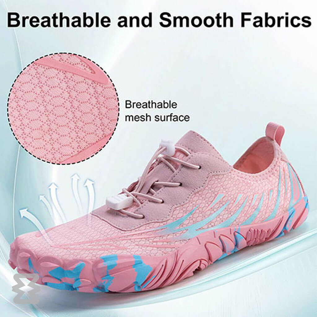 کفش آبی زنانه Plankzone مدل Deep Ocean رنگ آبی صورتی