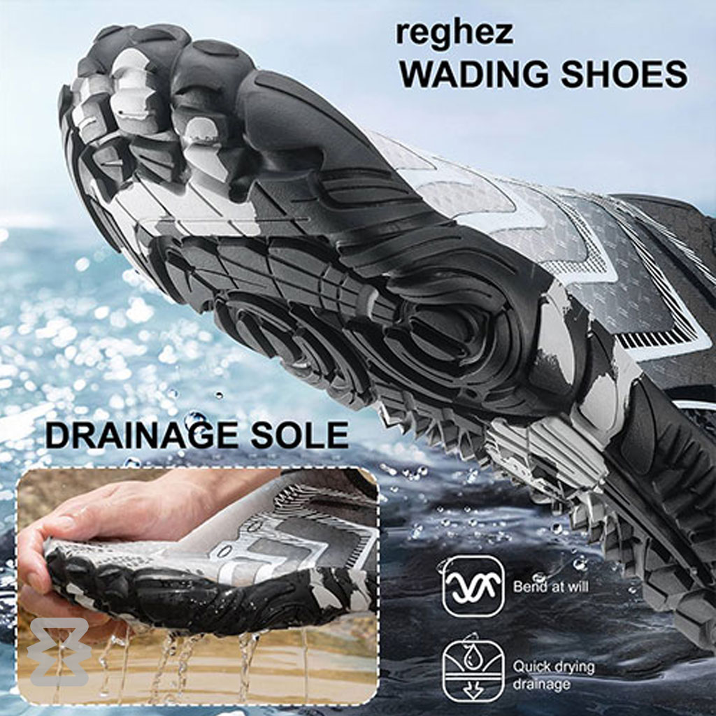 کفش آبی مردانه Plankzone مدل Reghez رنگ مشکی سفید