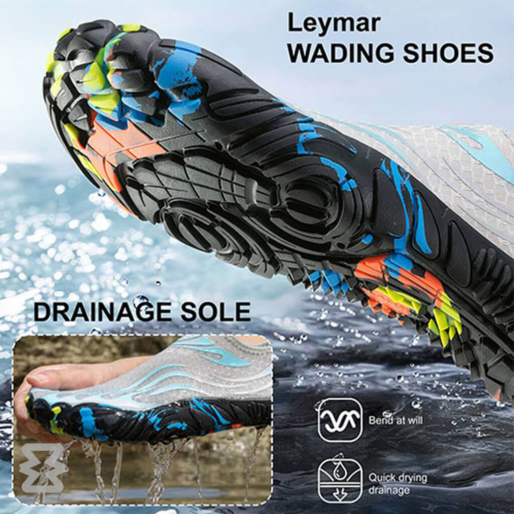 کفش آبی مردانه Plankzone مدل Leymar رنگ آبی طوسی