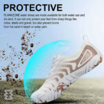 کفش آبی زنانه Plankzone مدل Atlas رنگ سفید قهوه ای