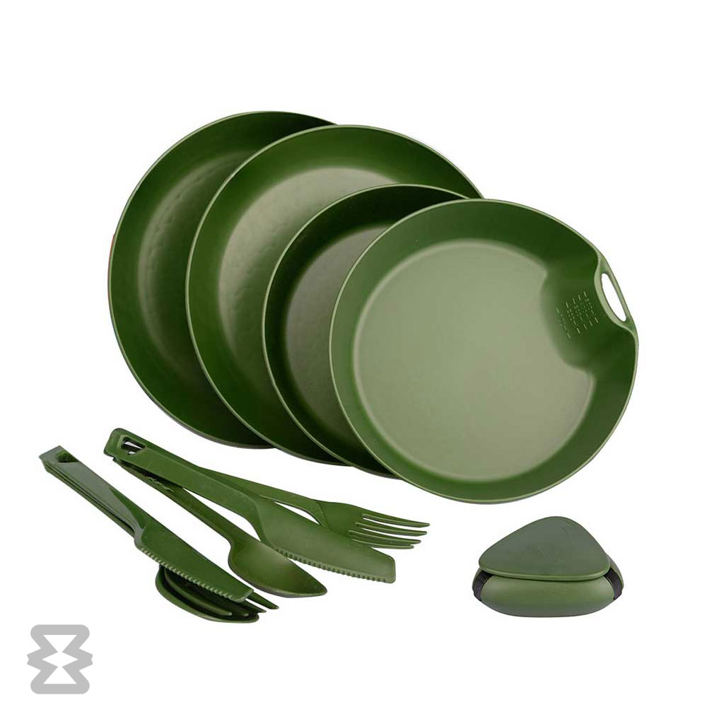 ست ظروف 2 نفره لایف کمپ مدل 11 تکه کمبو کد 45819