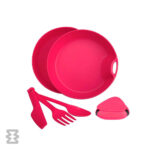 ست بشقاب 1 نفره لایف کمپ مدل 6 تکه کمبو کد 45818