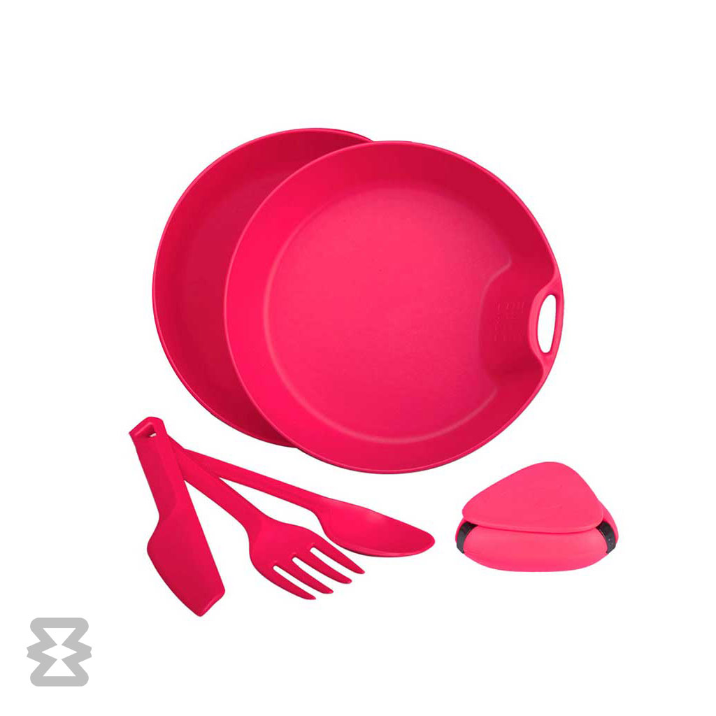 ست بشقاب 1 نفره لایف کمپ مدل 6 تکه کمبو کد 45818