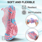 کفش آبی زنانه Plankzone مدل Deep Ocean رنگ آبی صورتی