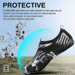 کفش آبی مردانه Plankzone مدل Leymar رنگ سفید مشکی