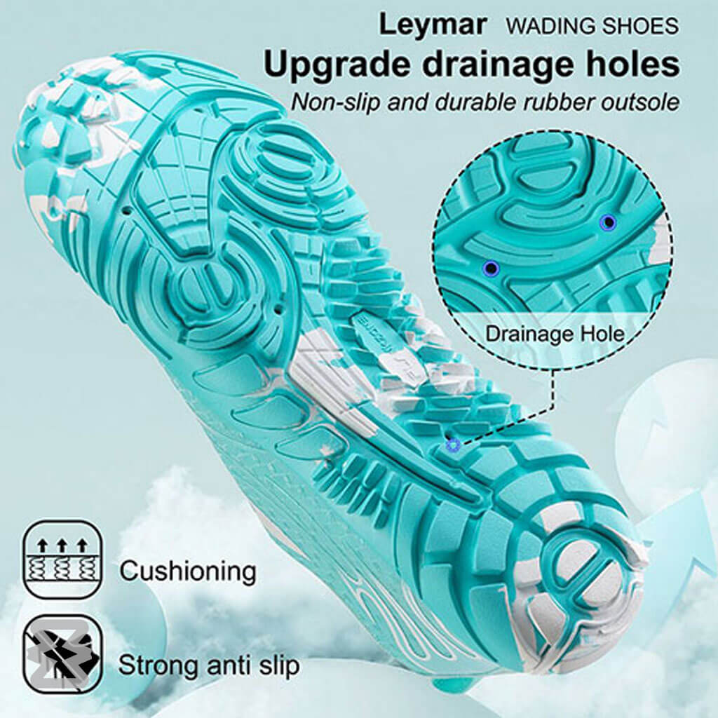 کفش آبی زنانه Plankzone مدل Leymar رنگ سفید آبی