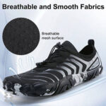 کفش آبی مردانه Plankzone مدل Atlas رنگ سفید مشکی