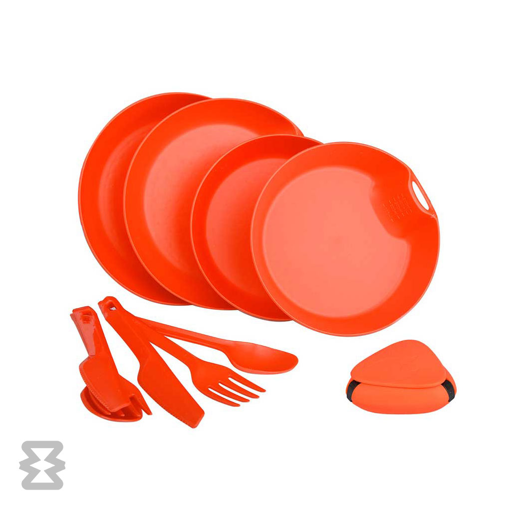 ست ظروف 2 نفره لایف کمپ مدل 11 تکه کمبو کد 45819