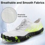 کفش آبی زنانه Plankzone مدل Deep Ocean رنگ سفید سبز