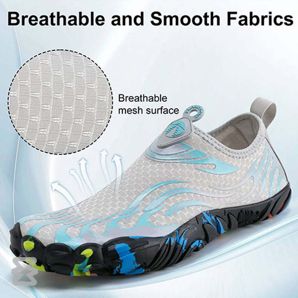 کفش آبی مردانه Plankzone مدل Leymar رنگ آبی طوسی