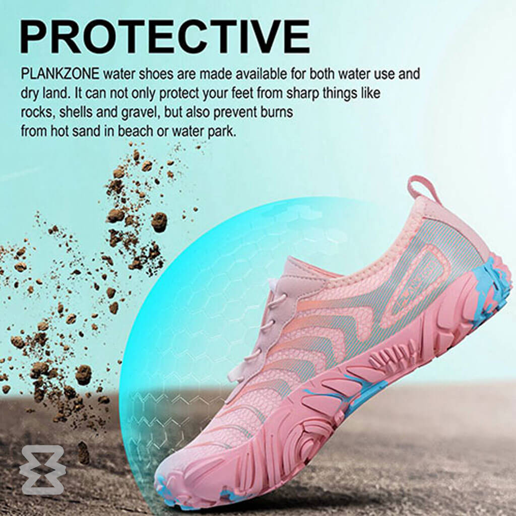 کفش آبی زنانه Plankzone مدل Atlas رنگ صورتی آبی