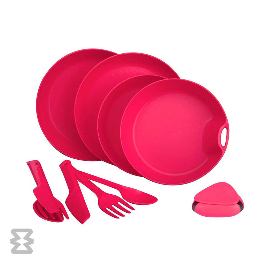 ست ظروف 2 نفره لایف کمپ مدل 11 تکه کمبو کد 45819