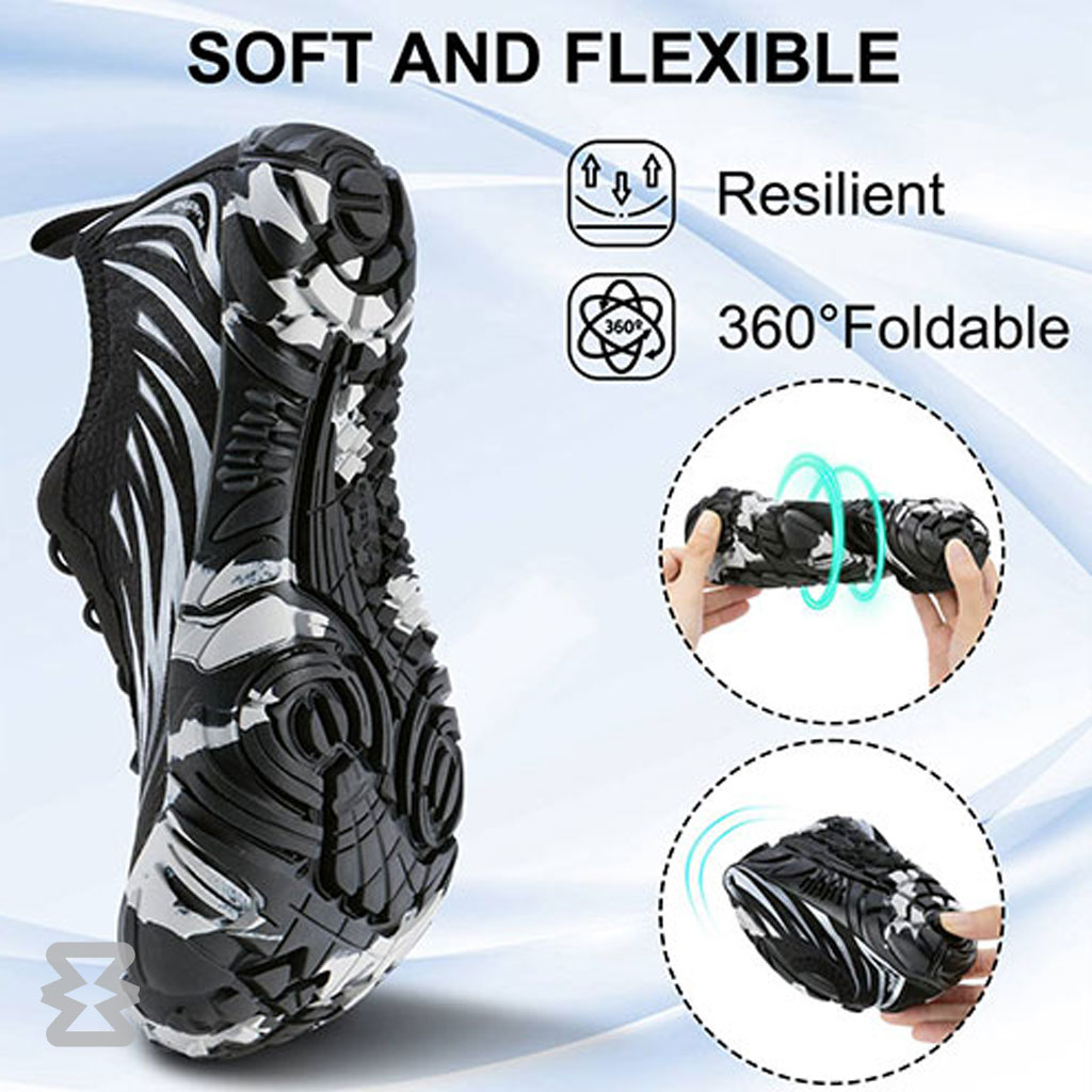 کفش آبی مردانه Plankzone مدل Deep Ocean رنگ سفید مشکی