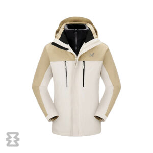 کاپشن دو پوش پلار مردانه اسنوهاک کد 79817