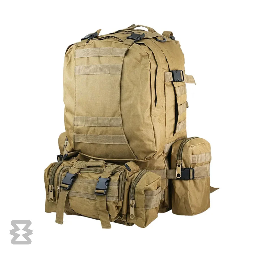کوله پشتی تاکتیکال مدل ۴ تکه (B0)