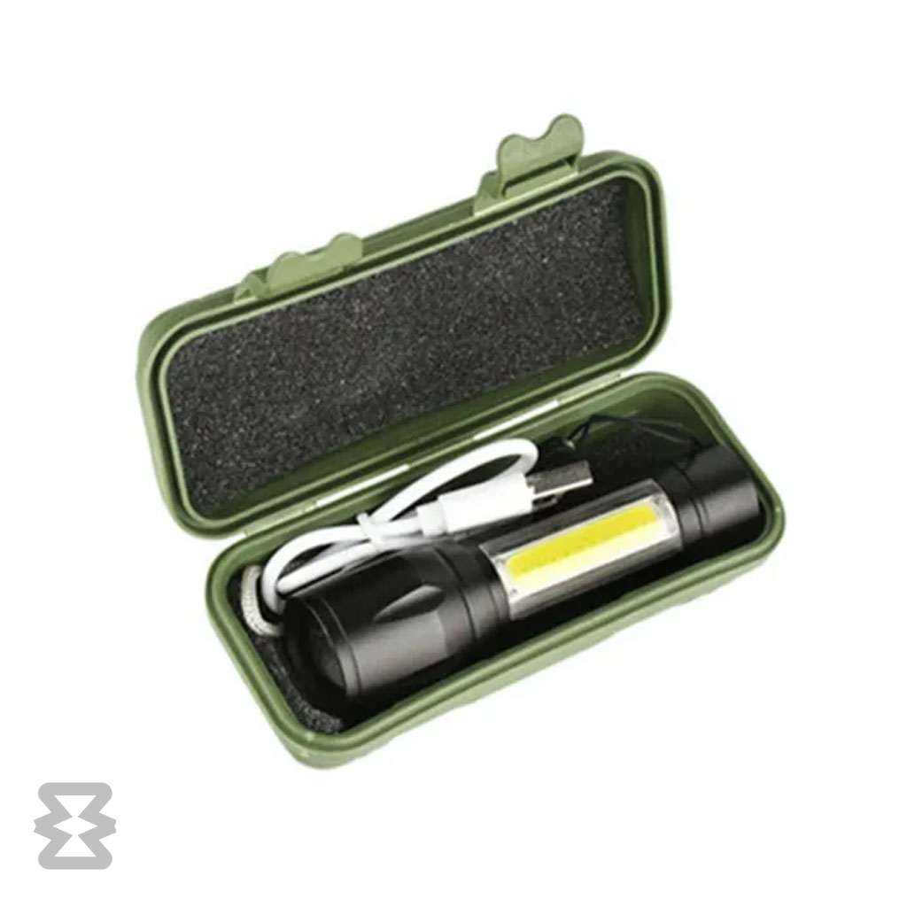 چراغ قوه جعبه‌دار شارژی پلیسی ML