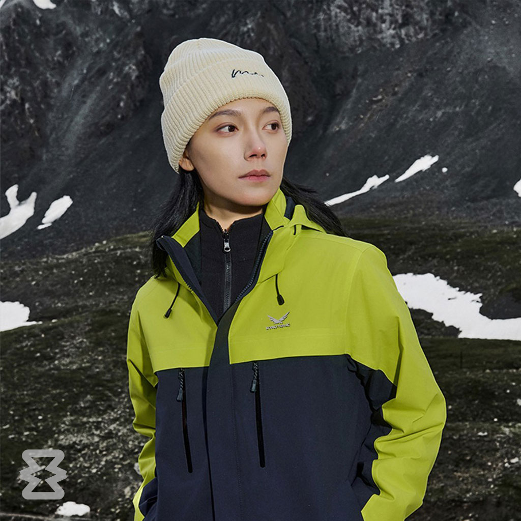 کاپشن دو پوش پلار مردانه اسنوهاک کد 79817