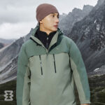 کاپشن دو پوش پلار مردانه اسنوهاک کد 79817