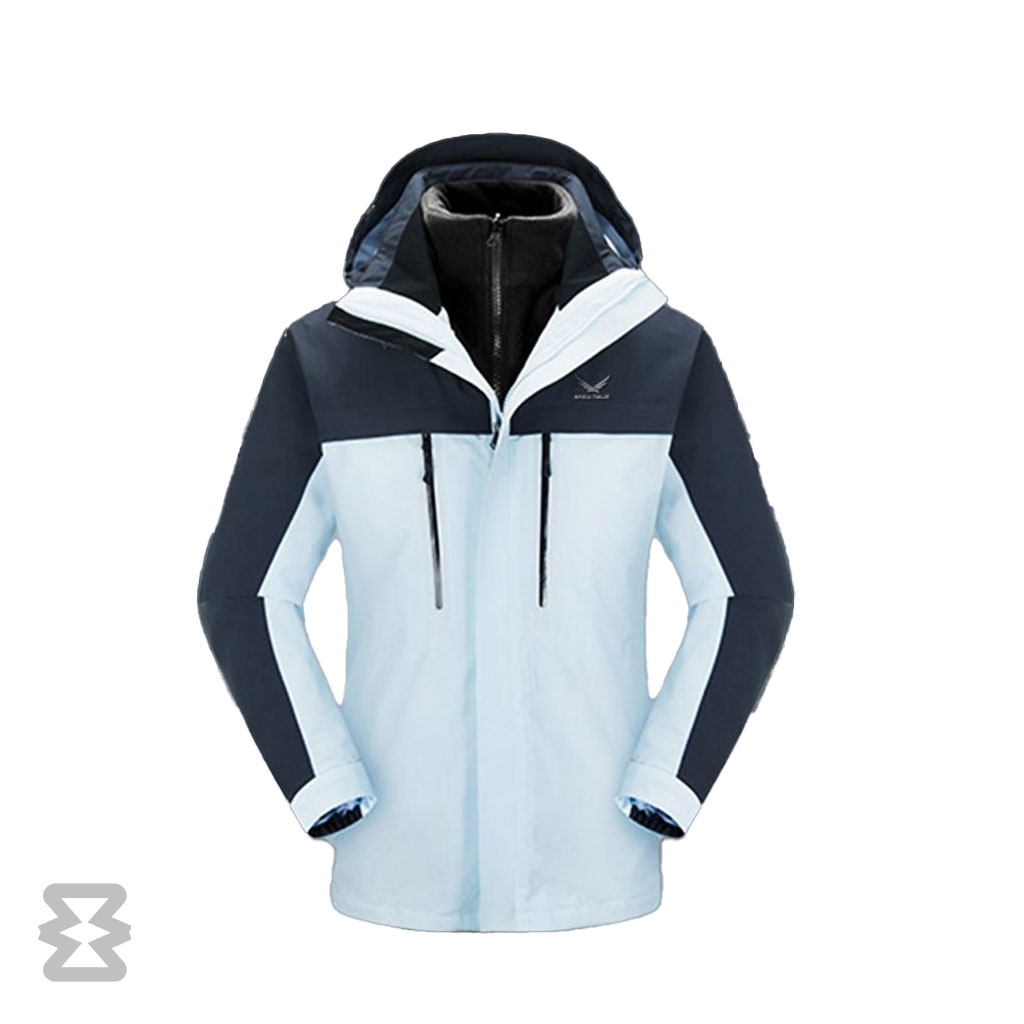 کاپشن دو پوش پلار مردانه اسنوهاک کد 79817