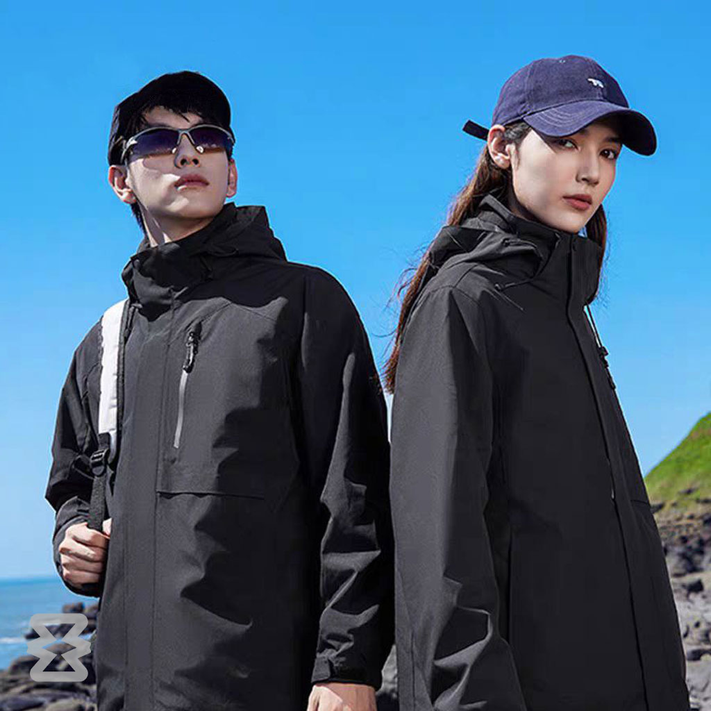 کاپشن دوپوش پلار مردانه اسنوهاک کد 79815