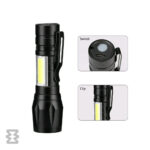 چراغ قوه جعبه‌دار شارژی پلیسی ML