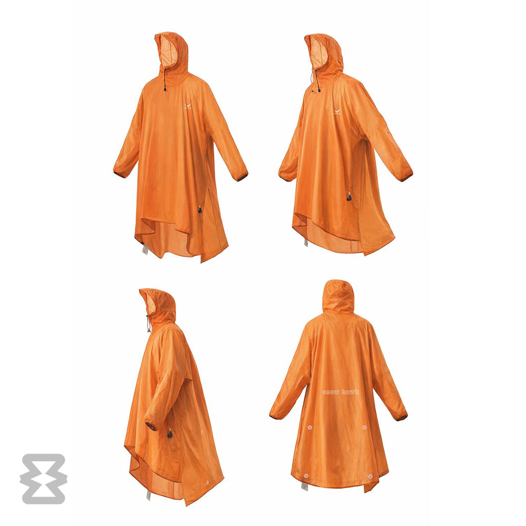 پانچو بارانی حرفه ای پلی استر اسنوهاک کد SN-A9170