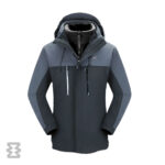 کاپشن دو پوش پلار مردانه اسنوهاک کد 79817