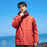 کاپشن دوپوش پلار مردانه اسنوهاک کد 79815