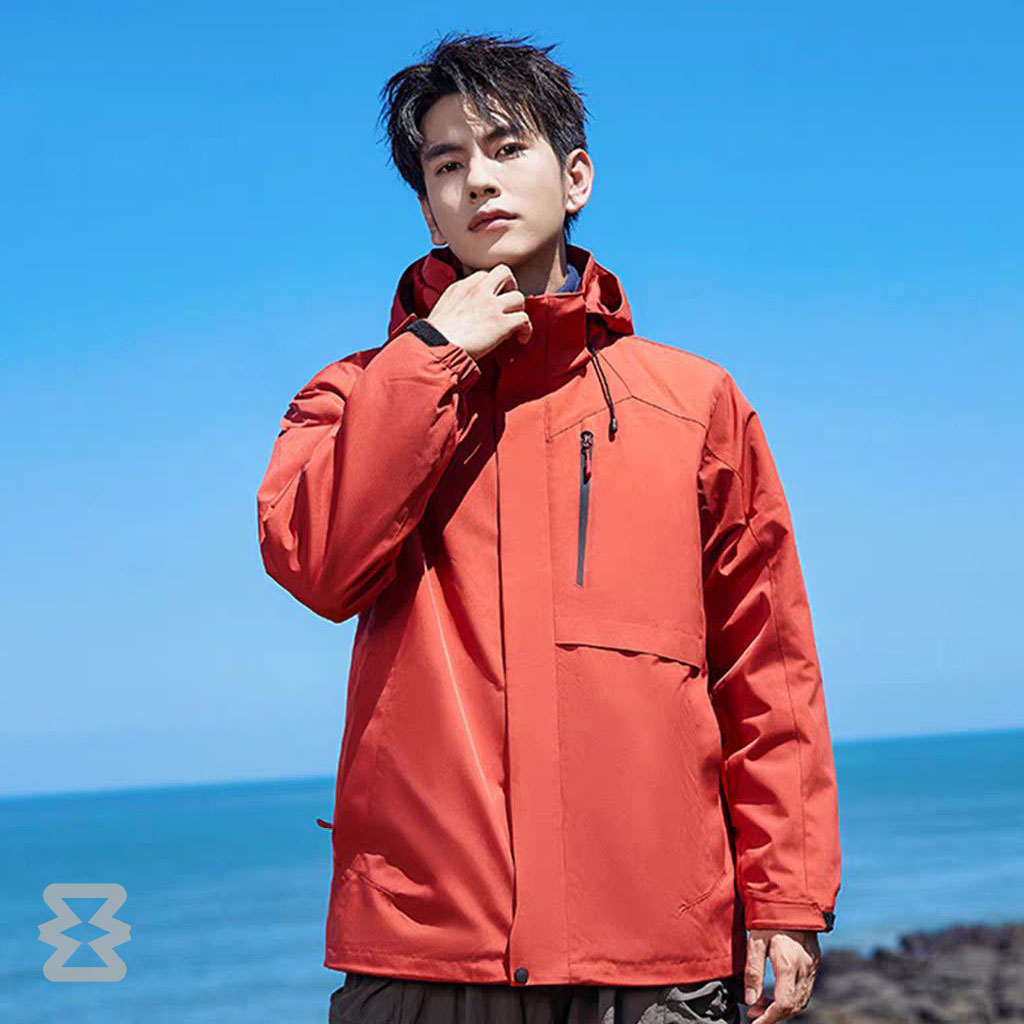 کاپشن دوپوش پلار مردانه اسنوهاک کد 79815