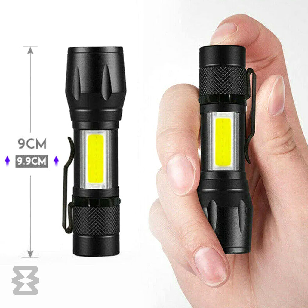 چراغ قوه جعبه‌دار شارژی پلیسی ML