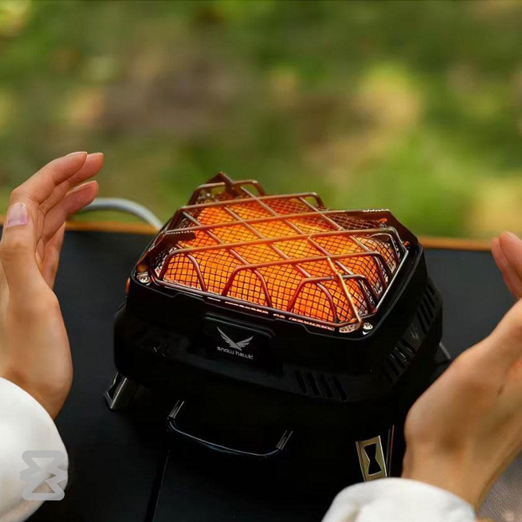 هیتر یا بخاری گازی اسنوهاک با توان 3500 وات کد SN-C6195