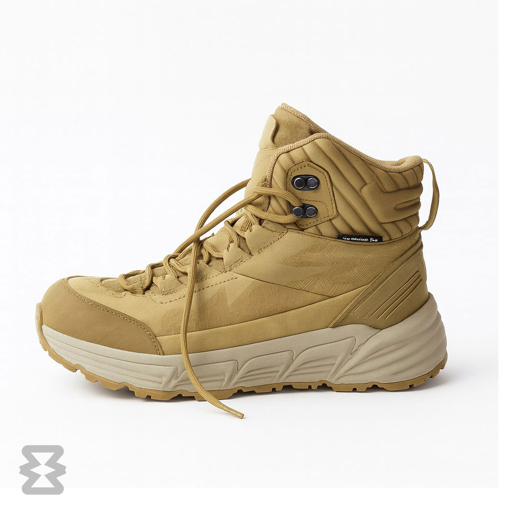 کفش ساق بلند مردانه ضد آب اسنوهاک کد SN-S1134M