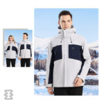 کاپشن دوپوش پلار مردانه اسنوهاک کد 68991