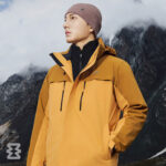 کاپشن دو پوش پلار مردانه اسنوهاک کد 79817