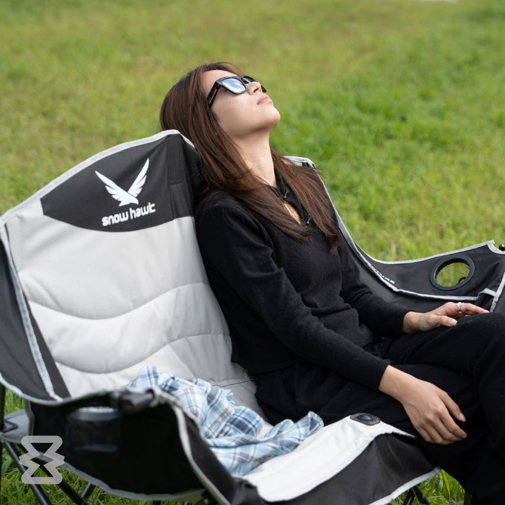 صندلی تاشو دو نفره کمپینگ اسنوهاک کد SN-A9151